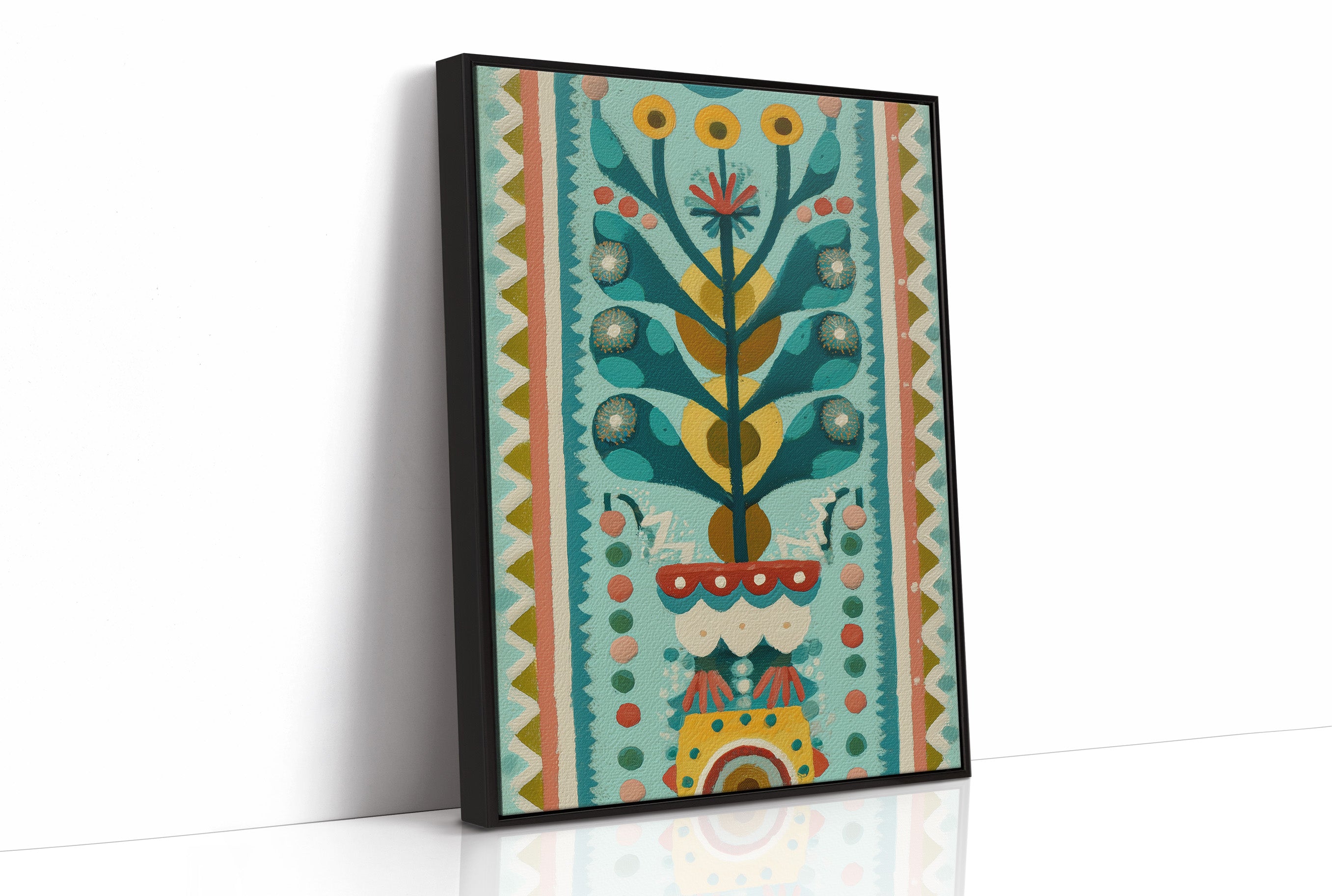 Bloom in Turquoise Light
