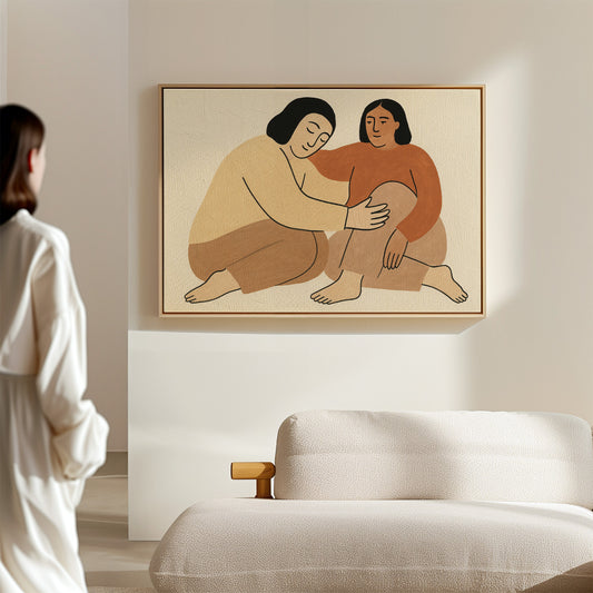 In Gentle Company Friendship Print