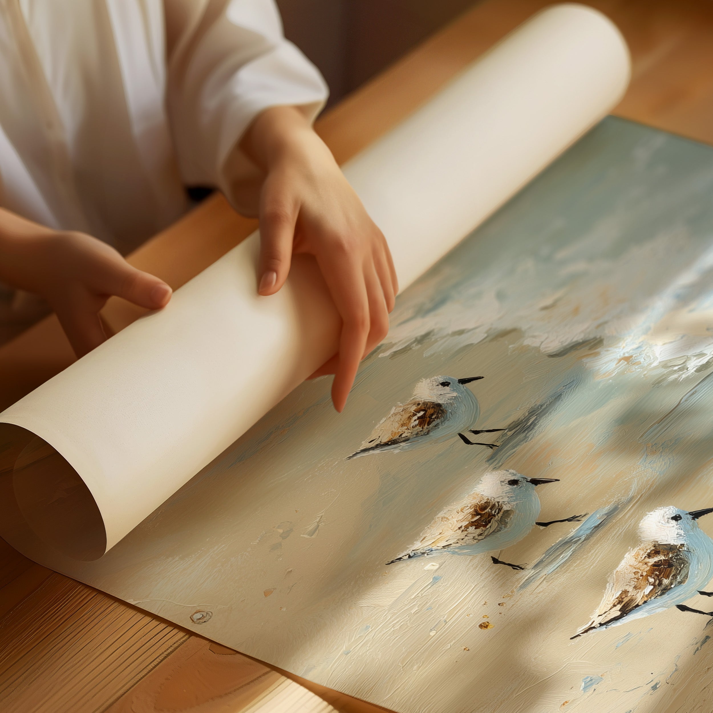 Shoreline Whispers Gather Treasures