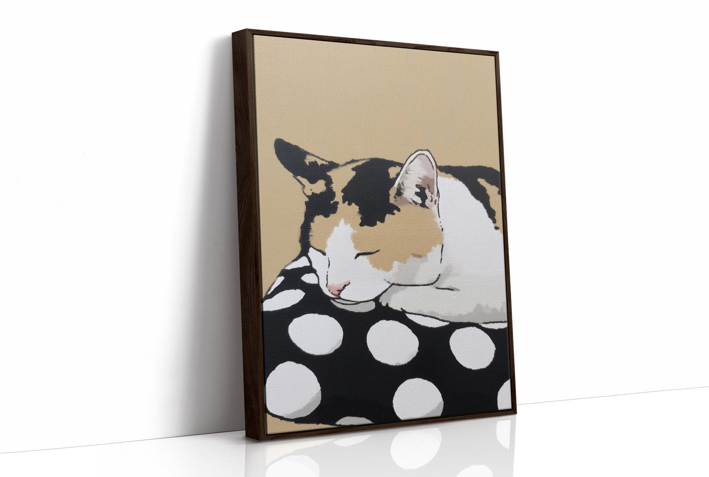 Calico Dreams on Polka Dot Perch