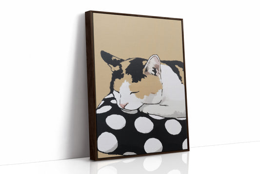 Calico Dreams on Polka Dot Perch