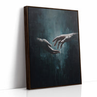 Almost Touching In Teal Depths