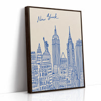 Manhattan Blues: A Linear Symphony