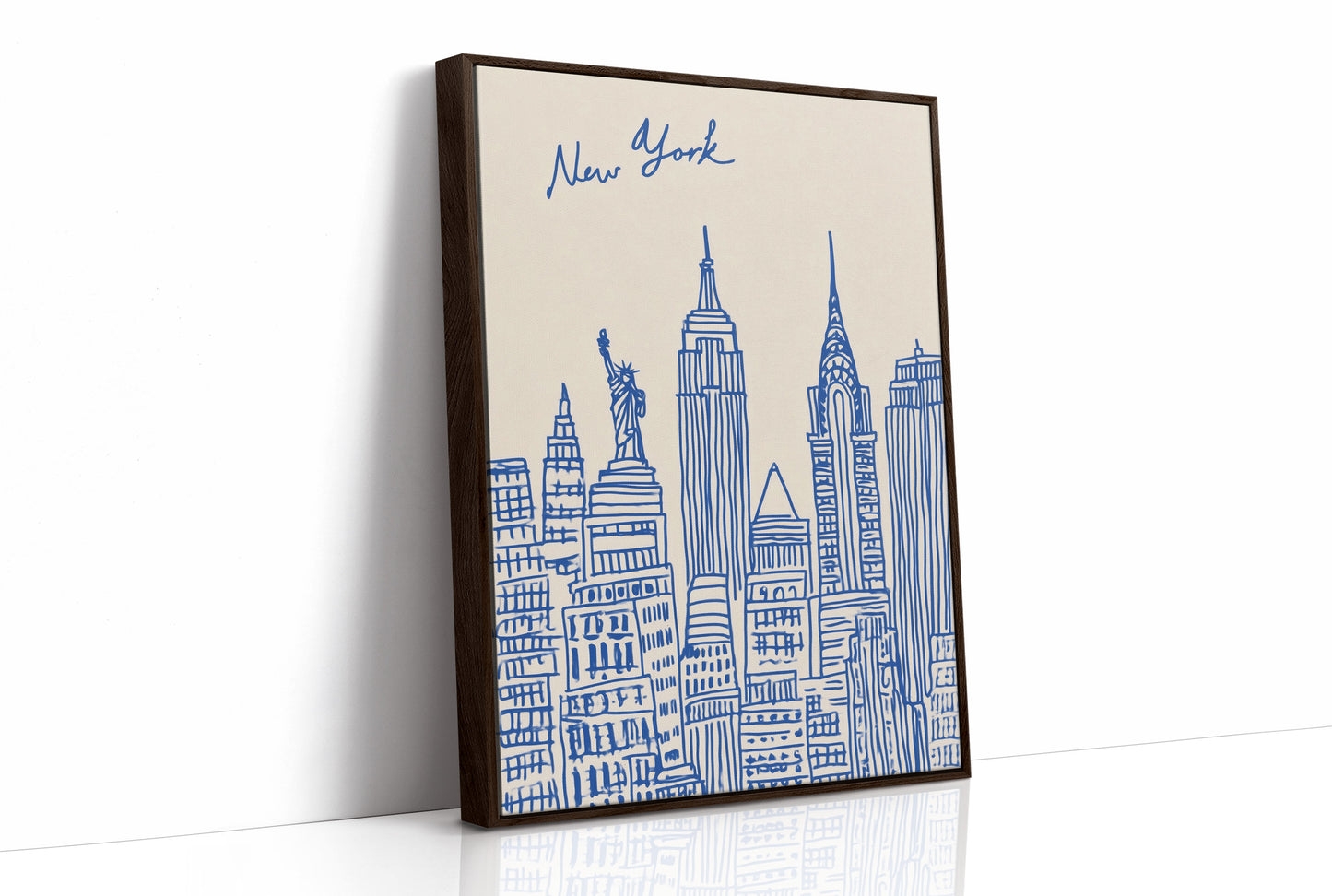 Manhattan Blues: A Linear Symphony