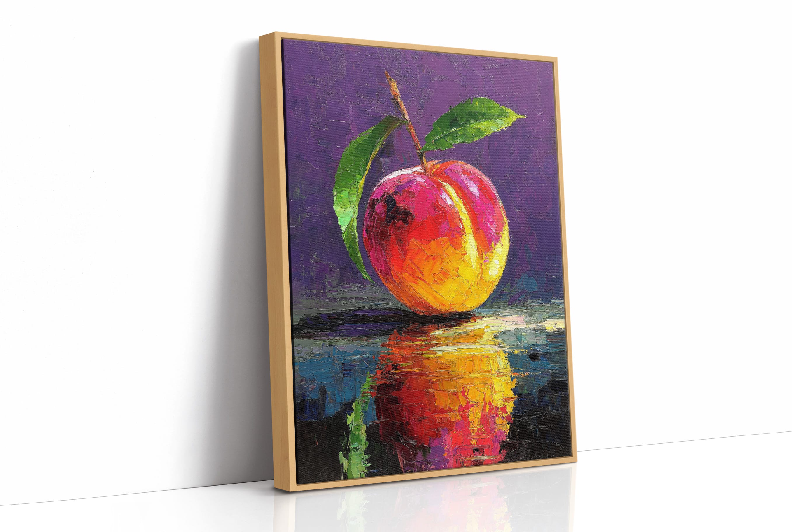 Just One Peach, Perfectly Lit