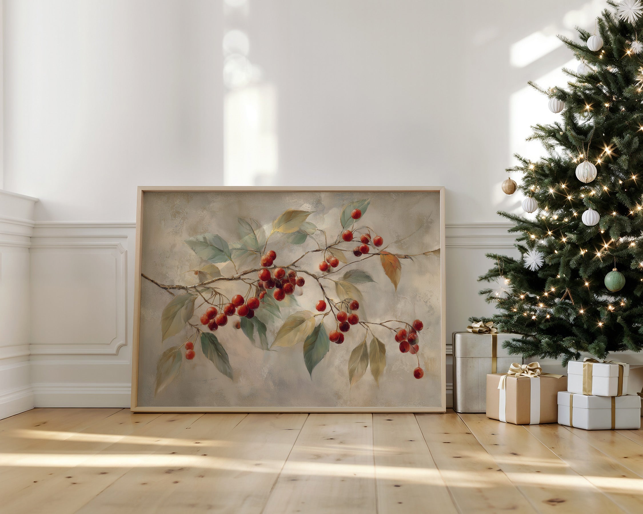 Winter Berries Paint December's Song