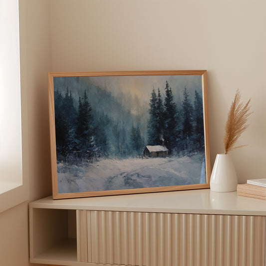 Solitude Sleeps In Winter's Light