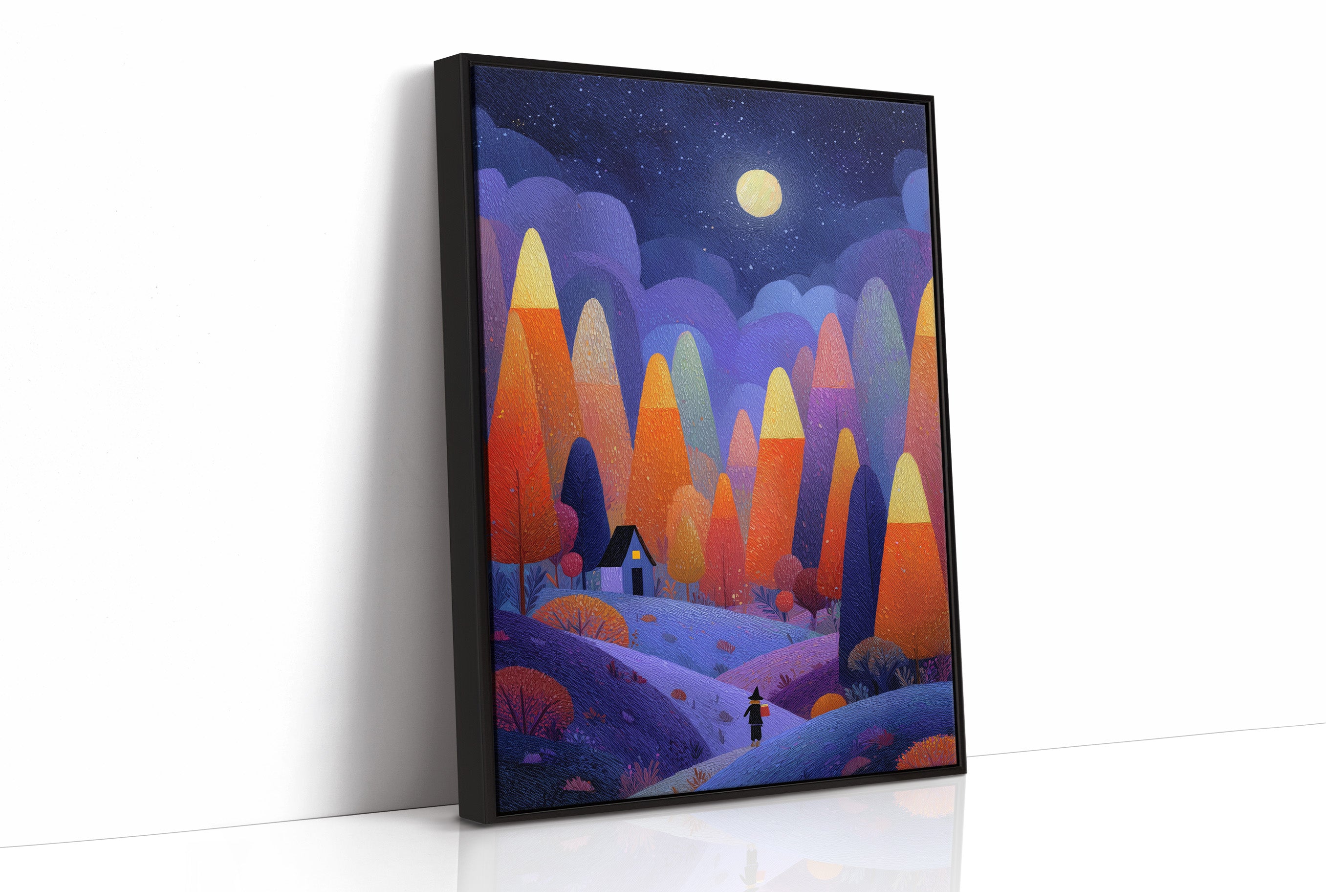 The Witch's Moonlit Path