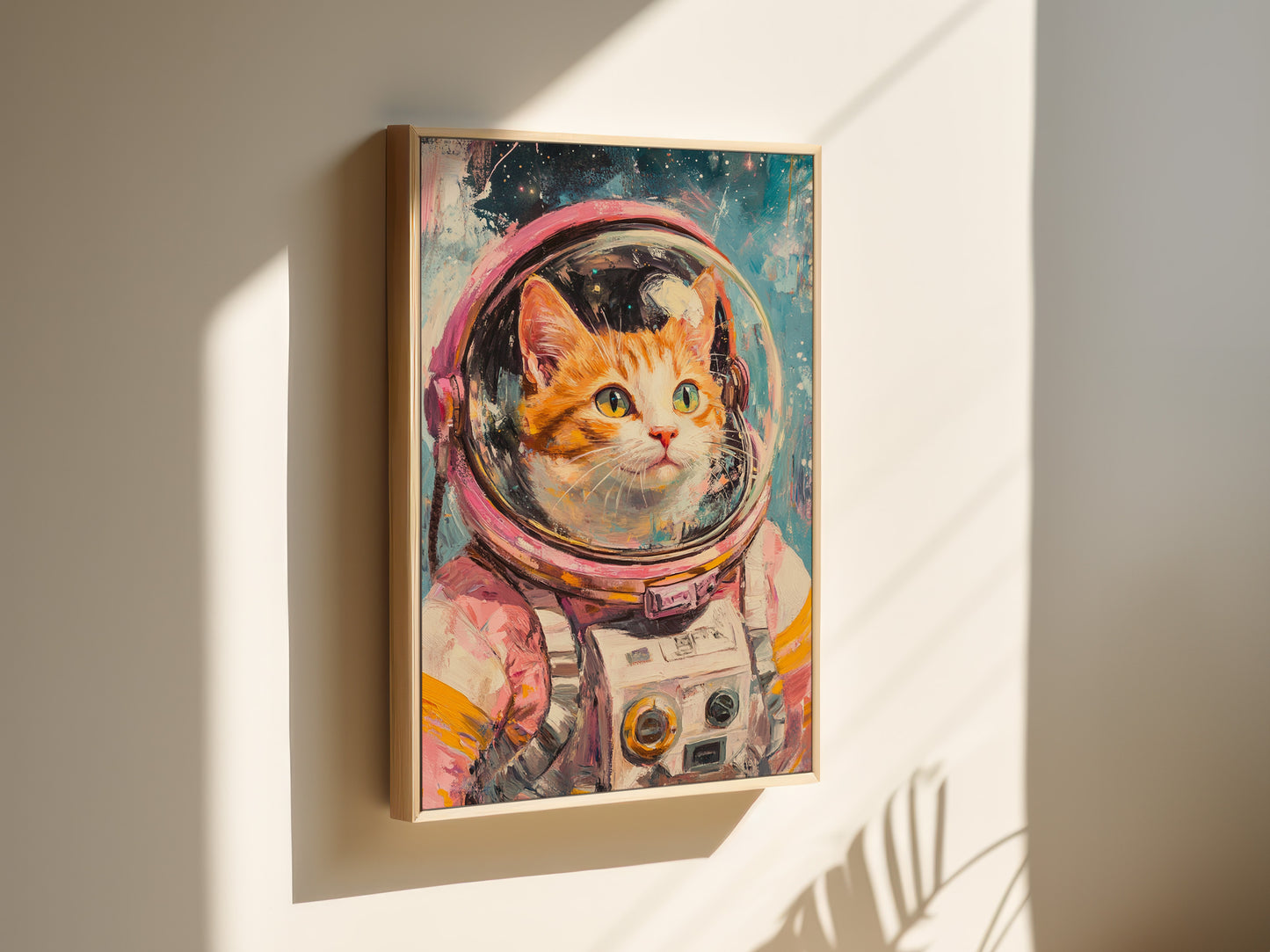 Galactic Catventure in Pink Spacesuit