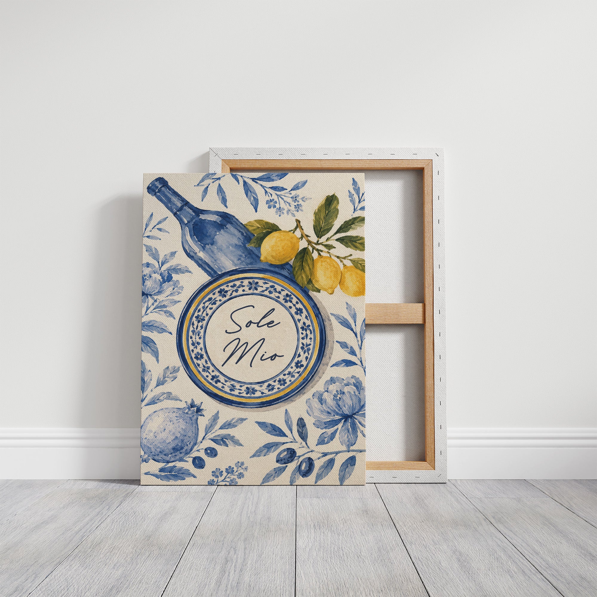 Sole Mio Tablescape (Blue & White)