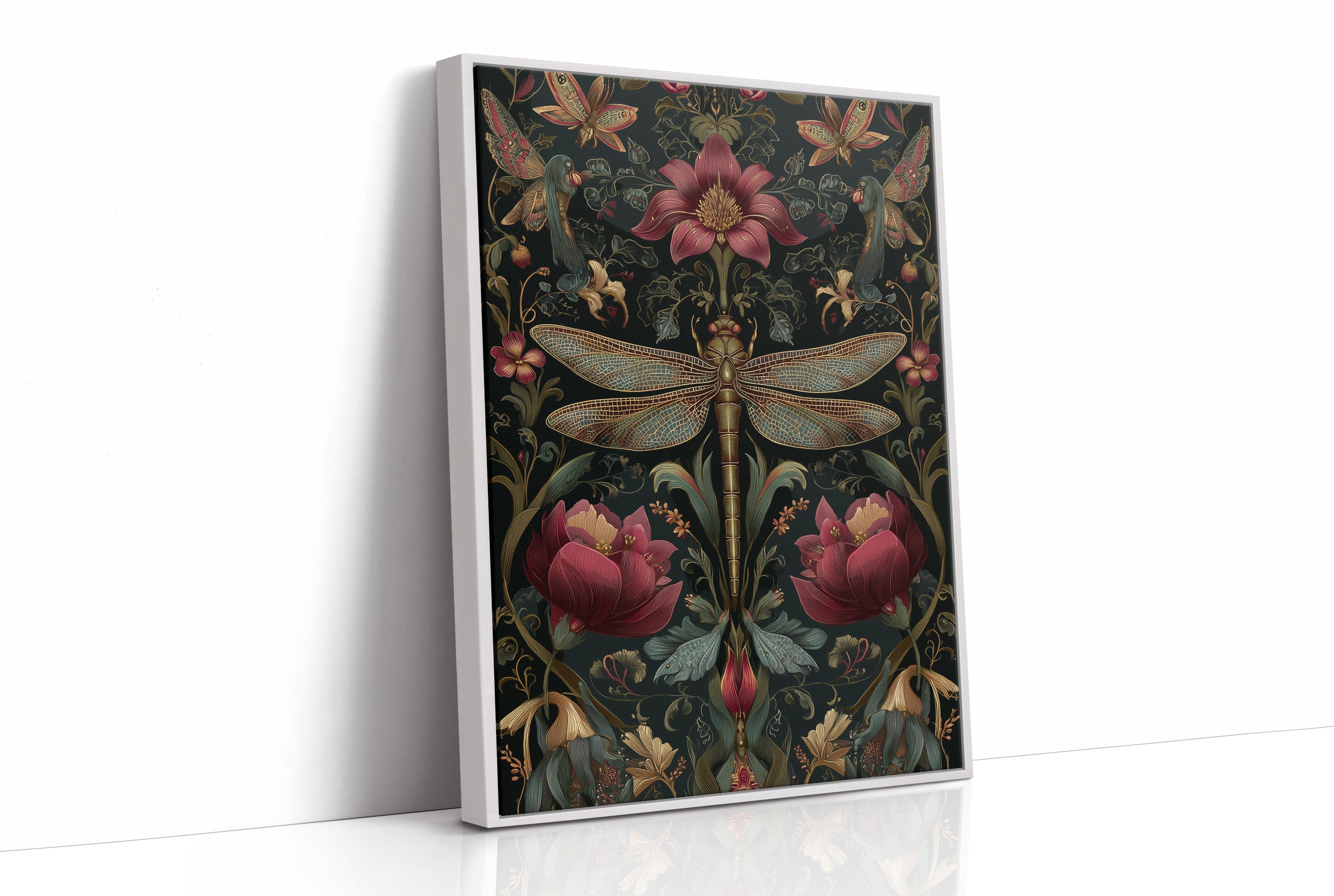 Midnight Garden's Golden Visitor