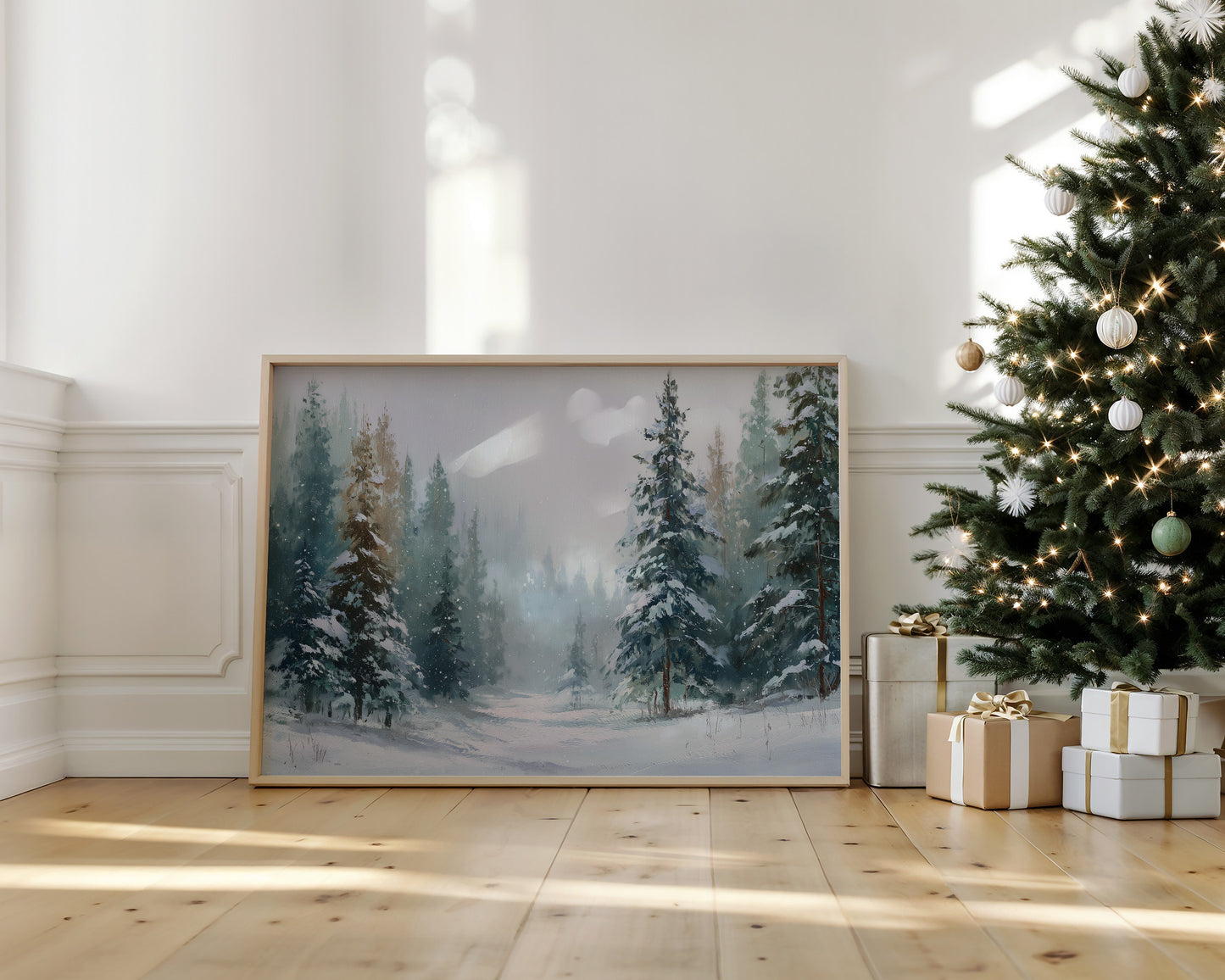 Winter Pines Tell December Stories