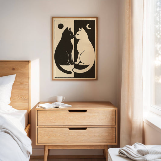 Day Meets Night Through Feline Eyes
