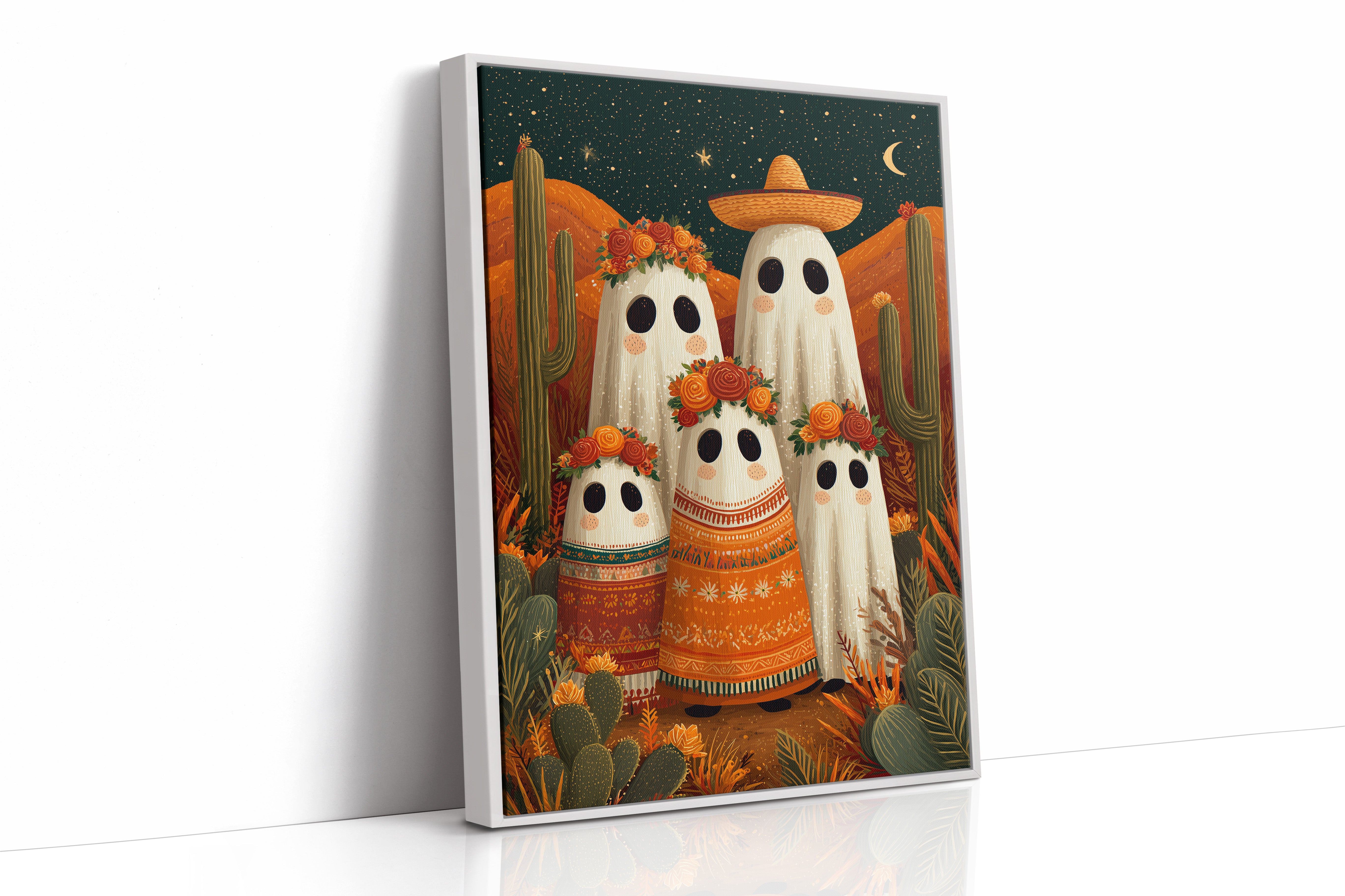 Desert Spirits Wear Marigold Crowns