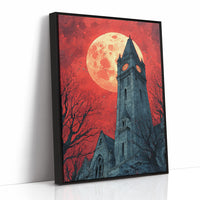 Blood Moon Over the Bell Tower