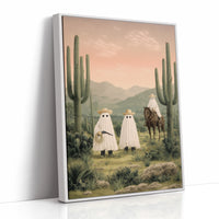 Ghostly Riders Meet Desert Dawn