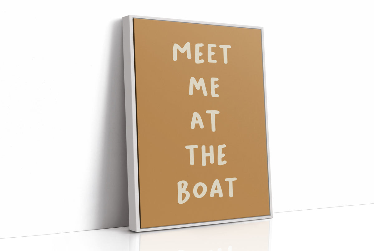 Meet Me at the Boat, Mustard Edition