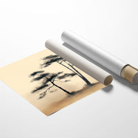 Pine Trees Dance In Morning Gold