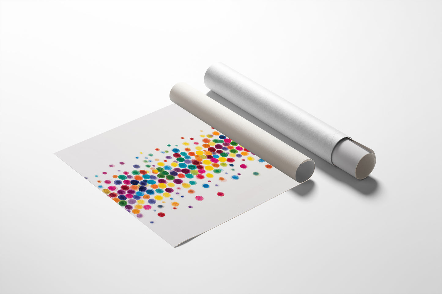 Confetti Dances In Morning Light