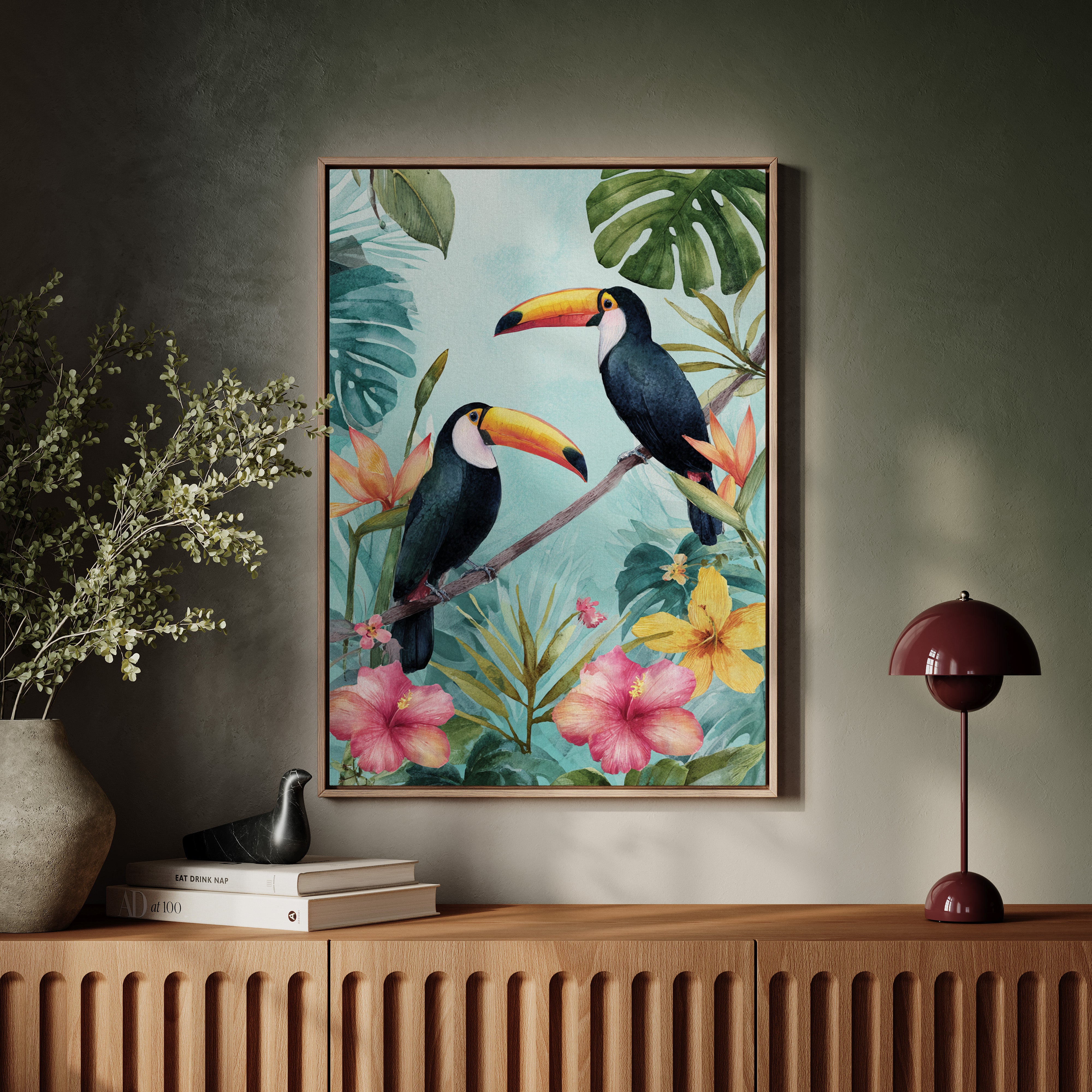 Conversations Among Tropical Blooms