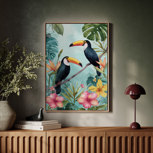 Conversations Among Tropical Blooms