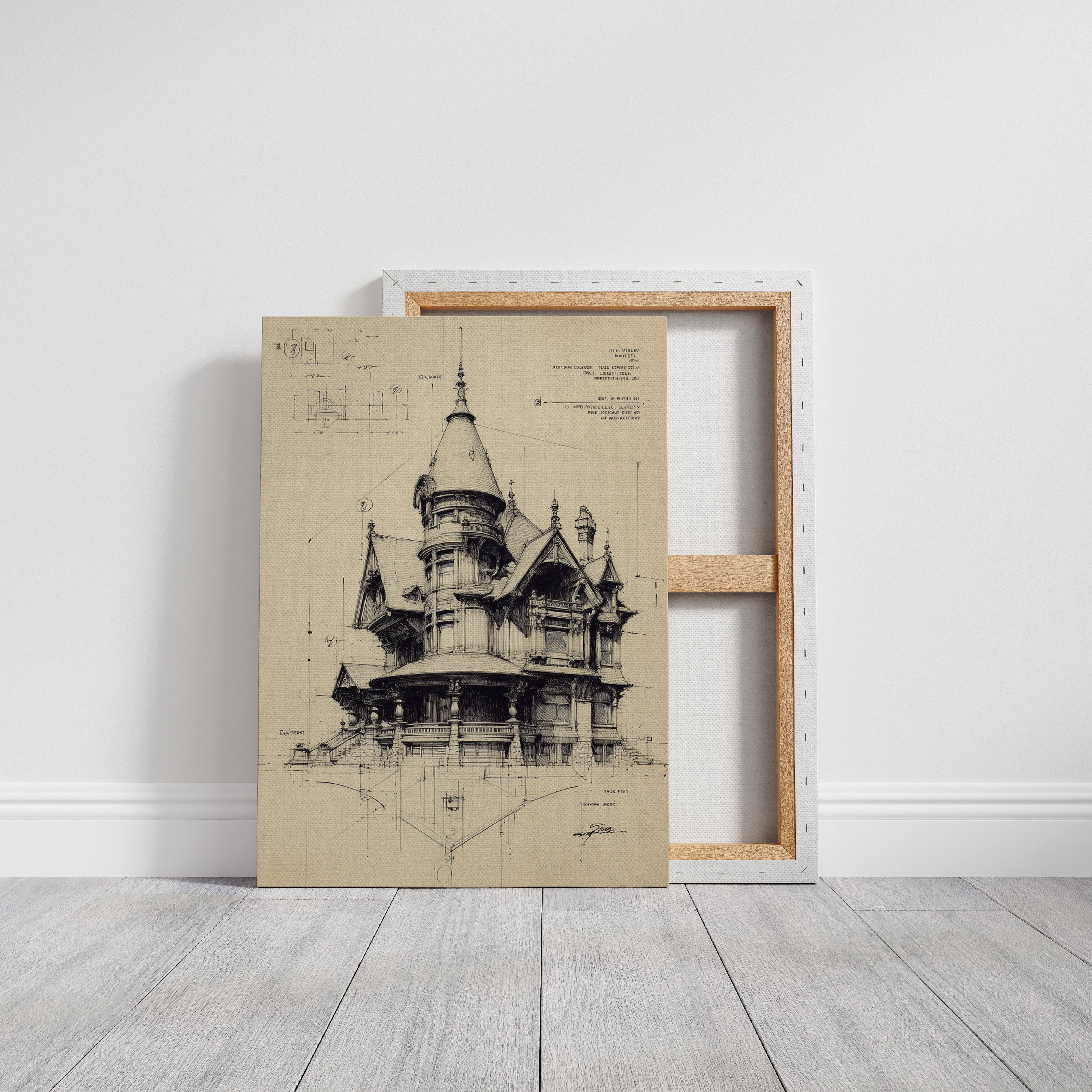 Blueprints of Forgotten Elegance