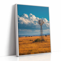 Windmill Tales Under Prairie Skies