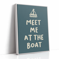 Meet Me at the Boat, Sailboat Icon