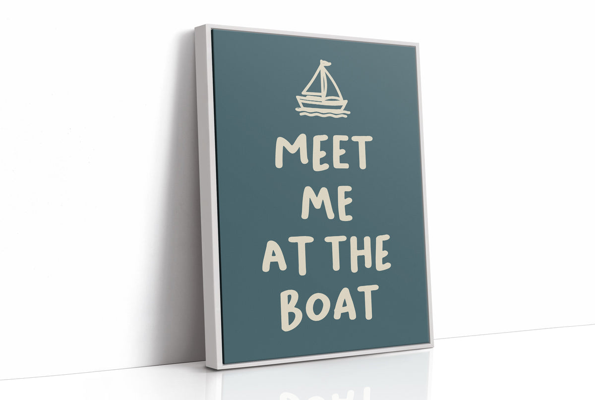 Meet Me at the Boat, Sailboat Icon