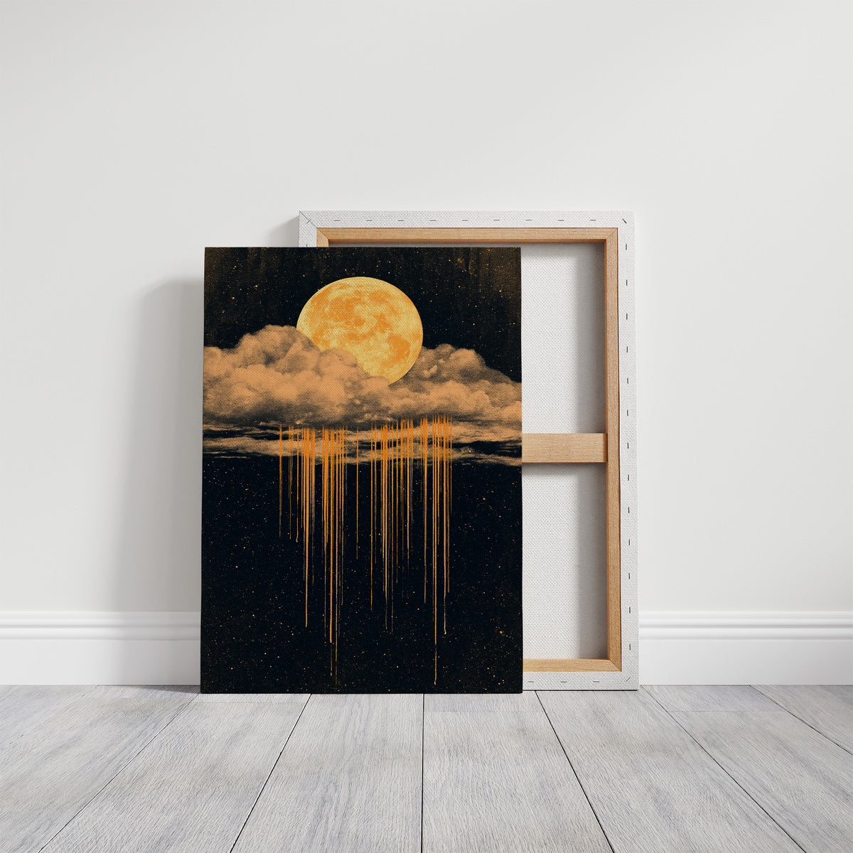 Moonlight Bleeds Through Clouds