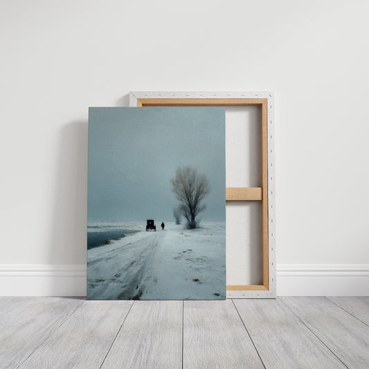 Alone on the Winter Plain