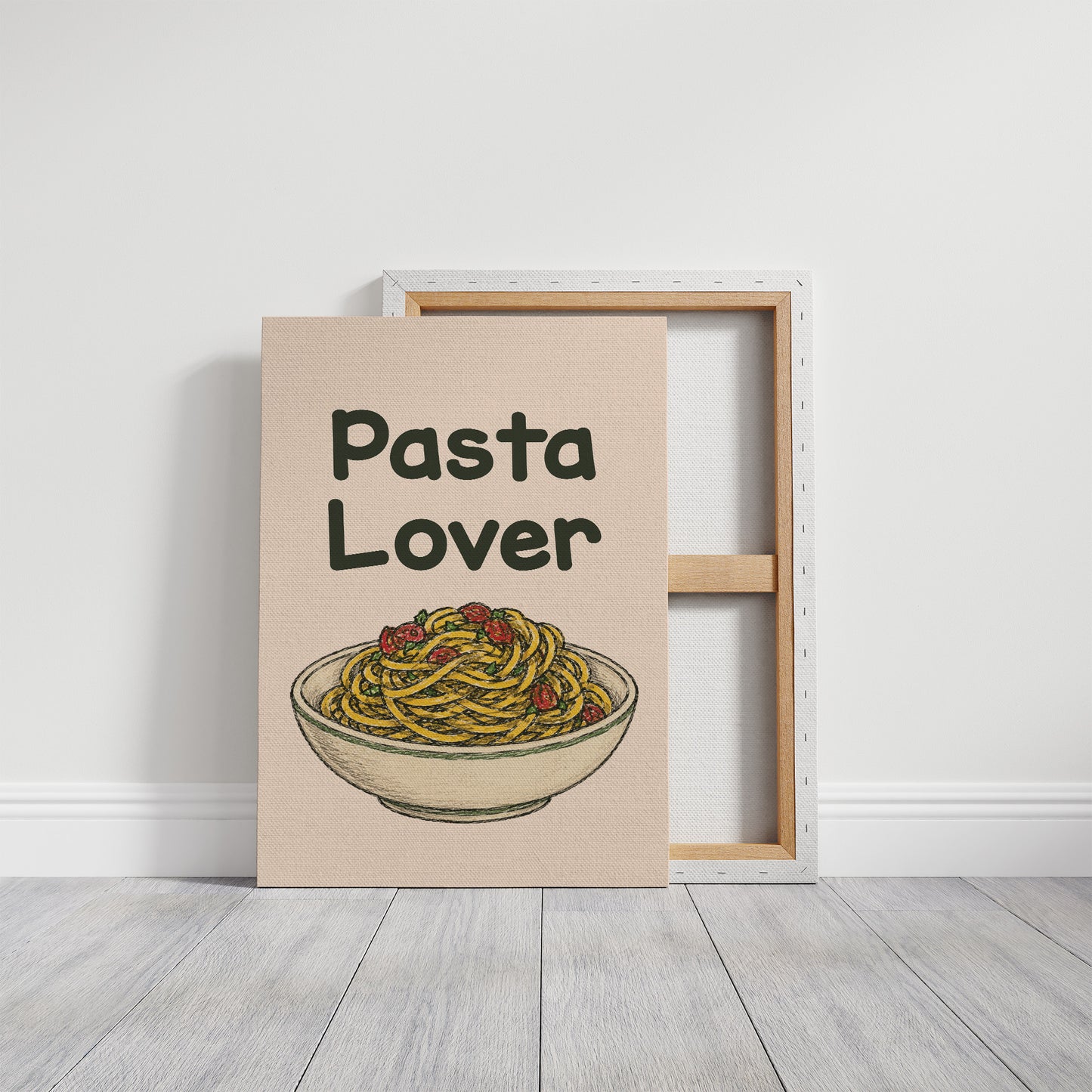 Pasta Lover, Sketched