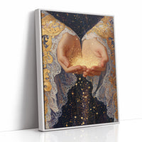 Celestial Offerings In Open Palms