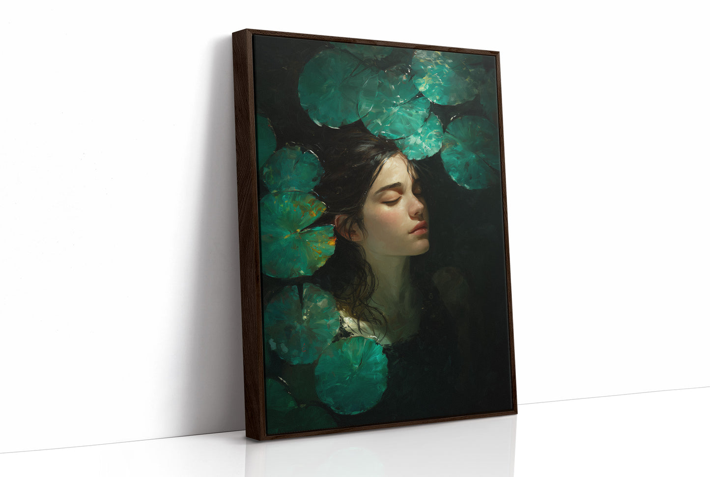 Between Stillness And Jade Waters