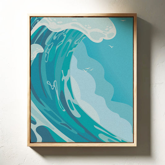 Tides Dance Their Turquoise Symphony