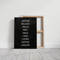 Inspire Believe Dream Hope