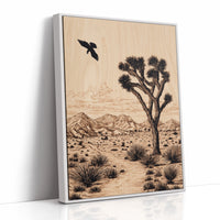 Ravens Circle Ancient Joshua Trees