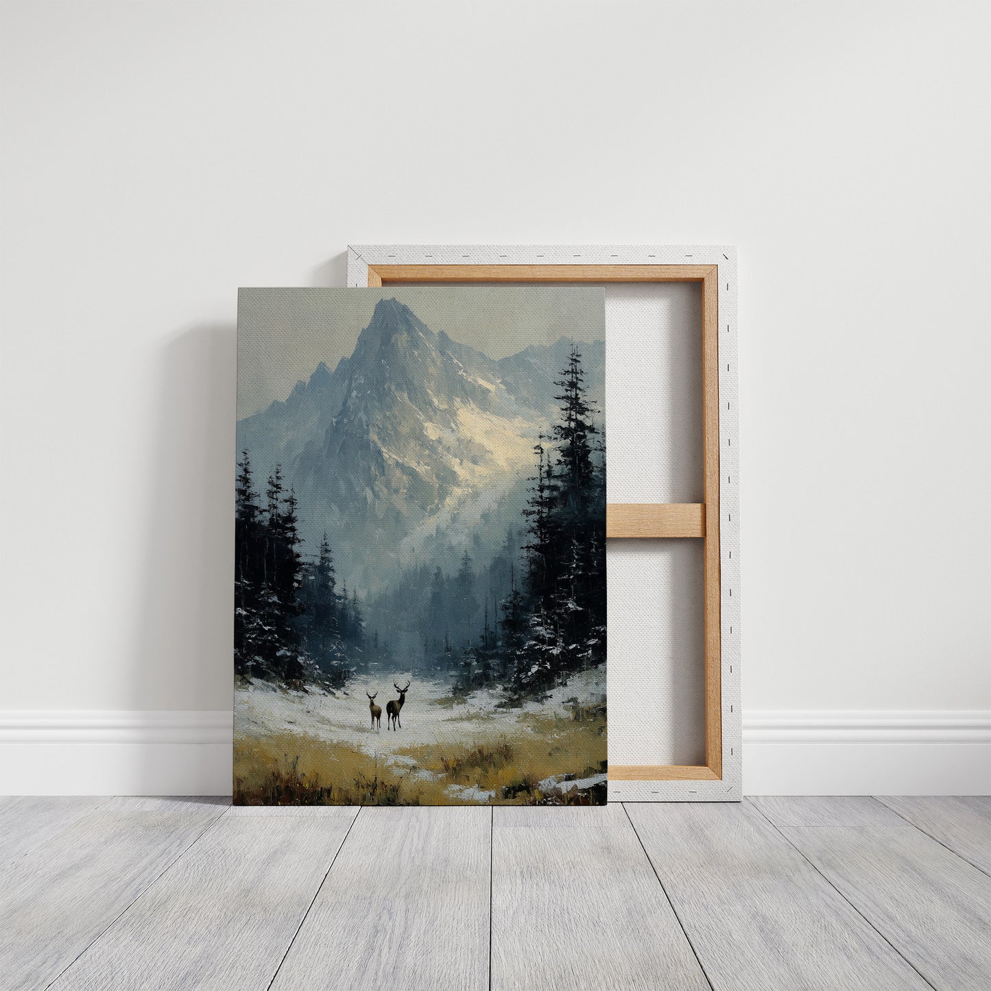 Two Deer, One Peak