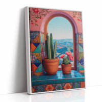 Saguaros Through Spanish Archways Dream