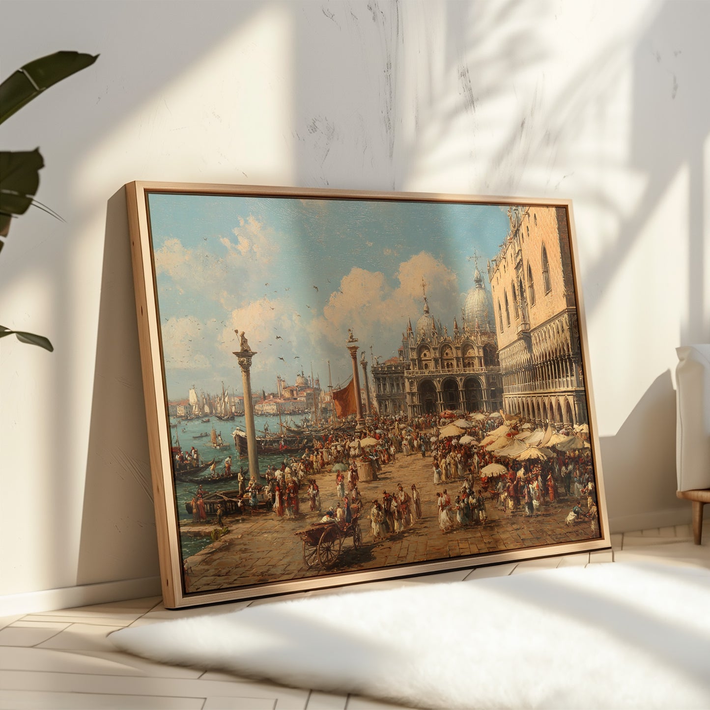 Venetian Market Dances With Time