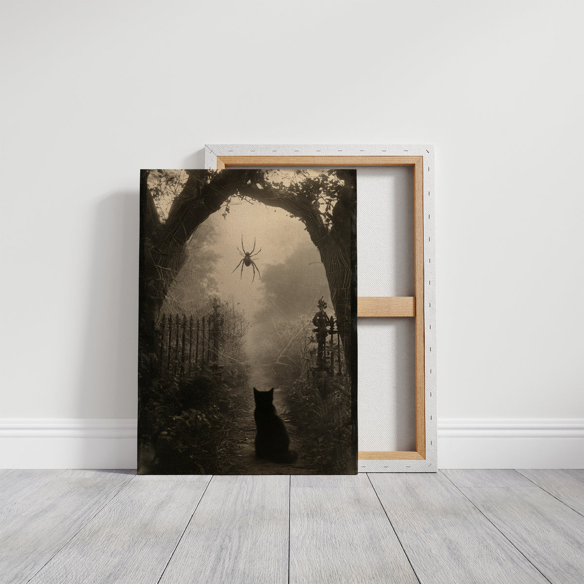 Staring Contest at the Cemetery Gate