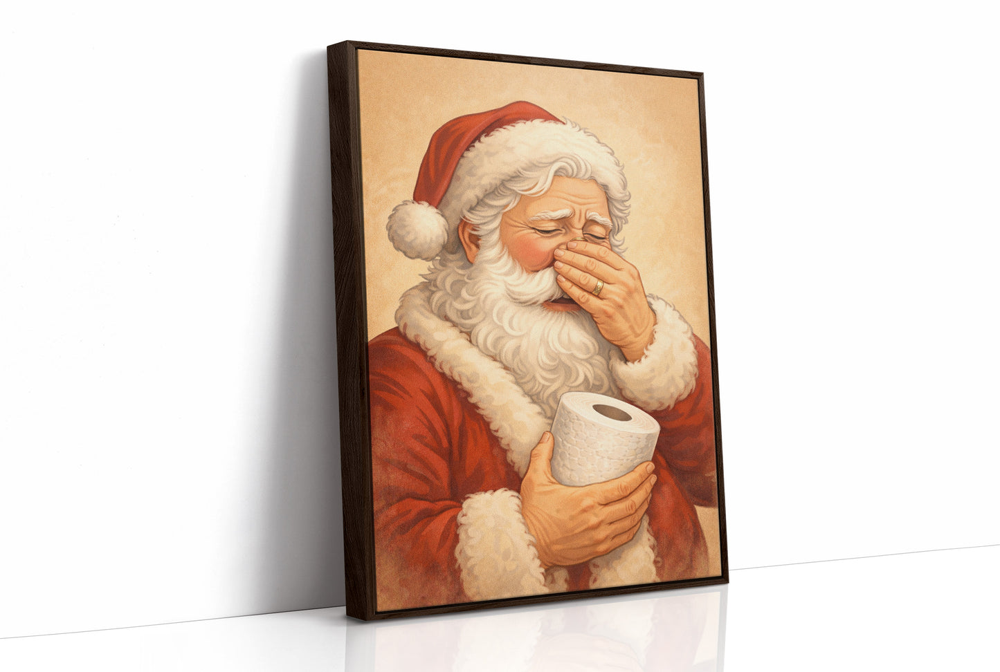 Even Santa Needed a Minute