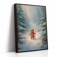 Gingerbread Explorer Finds Winter Path