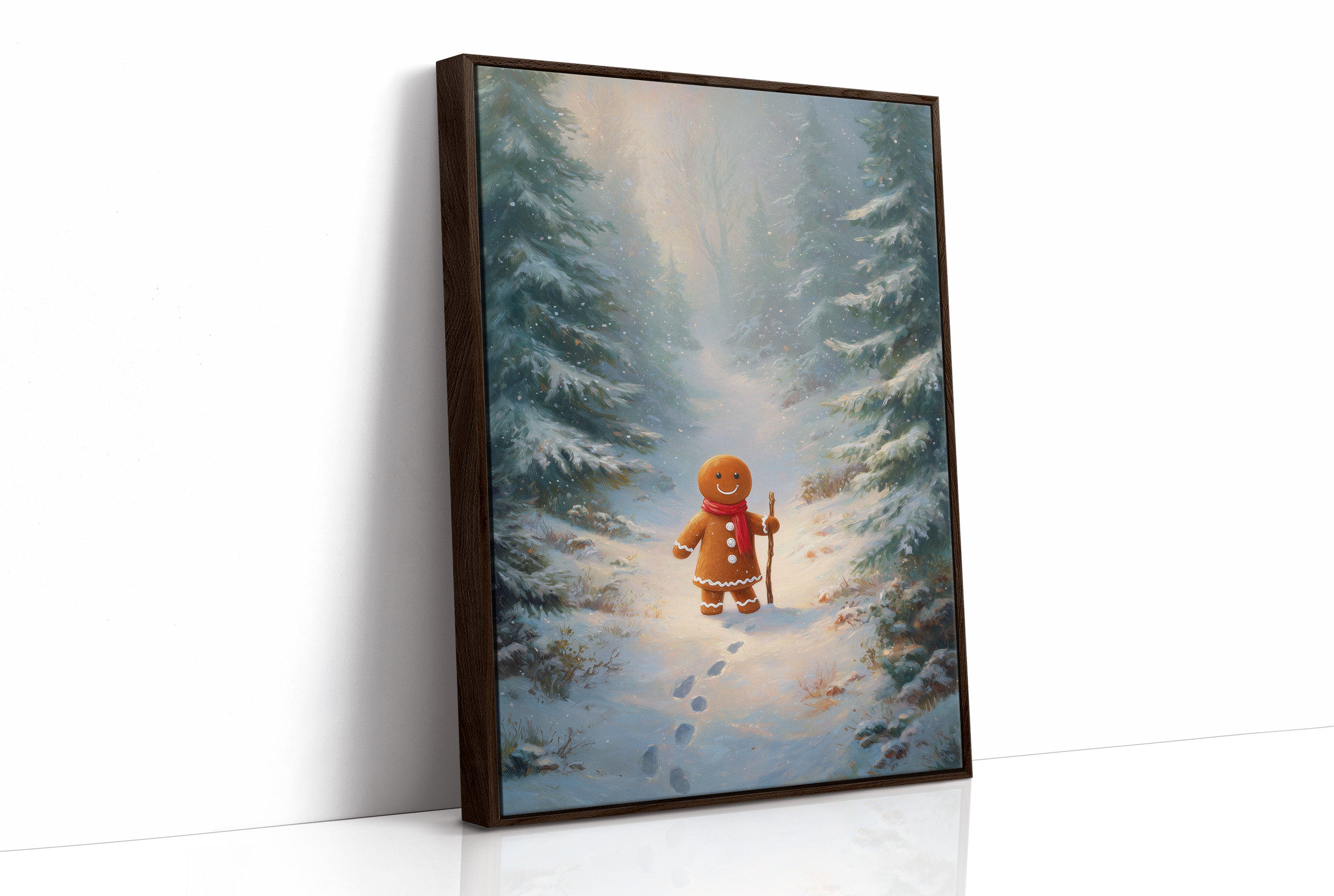 Gingerbread Explorer Finds Winter Path