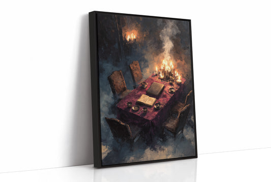 Candlelit Table, Unread Pages
