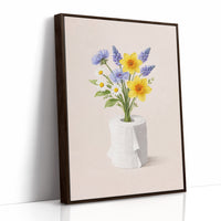 Pandemic Bloom: Spring's Defiant Arrangement