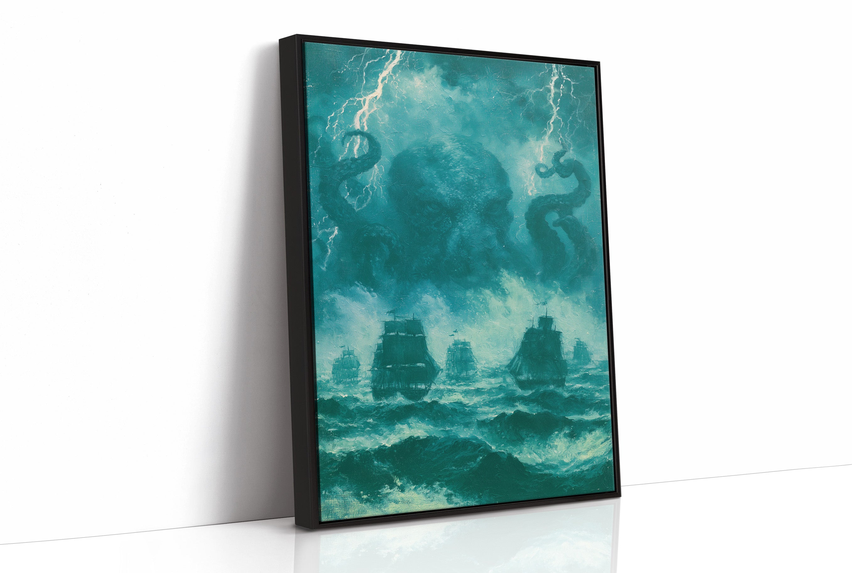 Deep Sea Titan in Emerald Storm