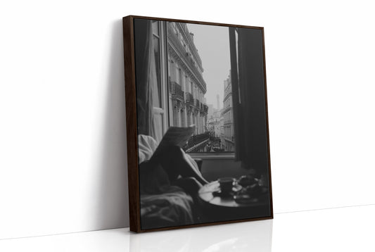 Parisian Reverie: Window to the Eiffel