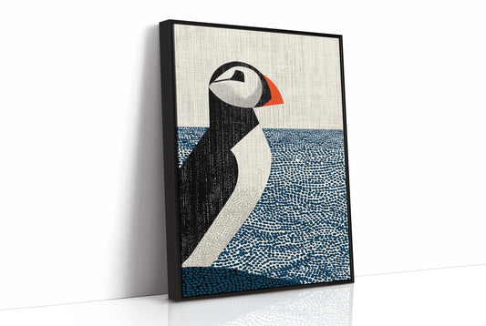 Puffin on the Horizon Line