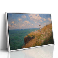 Seaside Reverie on Golden Cliffs